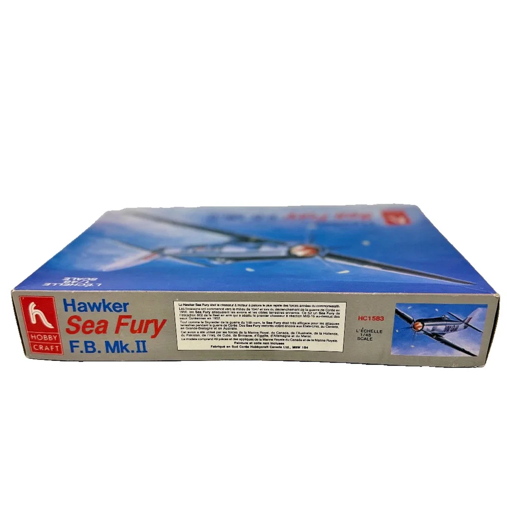 Hobbycraft Hawker Sea Fury F.B. Mk. II 1/48 Model Kit #15145 Sealed